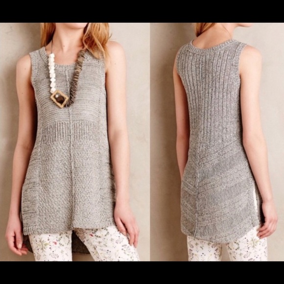 Sparrow (Anthropologie) Sweater Vest Tunic - Picture 5 of 5